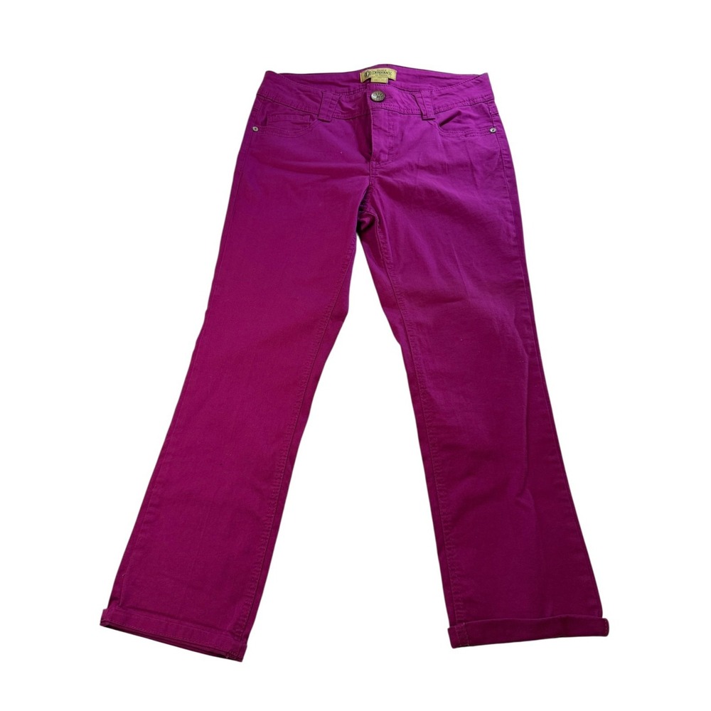 Democracy Purple Jegging Skinny Jeans Women's‎ 10 Stretch Denim Plum Casual Chic